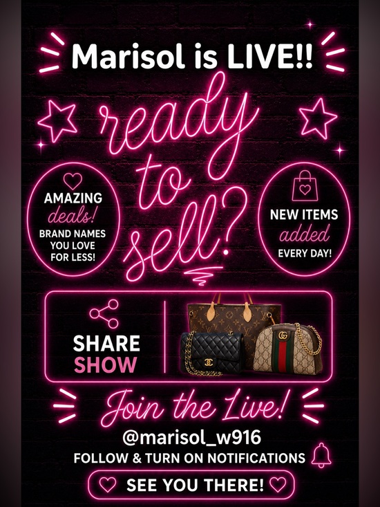 Handbags - Marisol is LIVE!!!